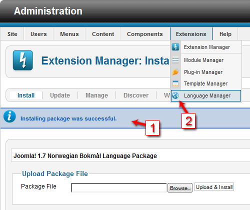Norsk spr?k Joomla